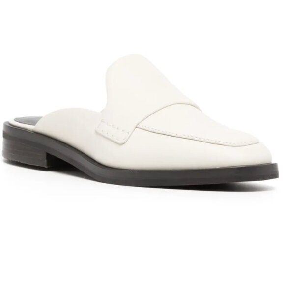 3.1 Phillip Lim Alexa 25mm leather loafers in bone white Size 38.5 - Picture 1 of 11